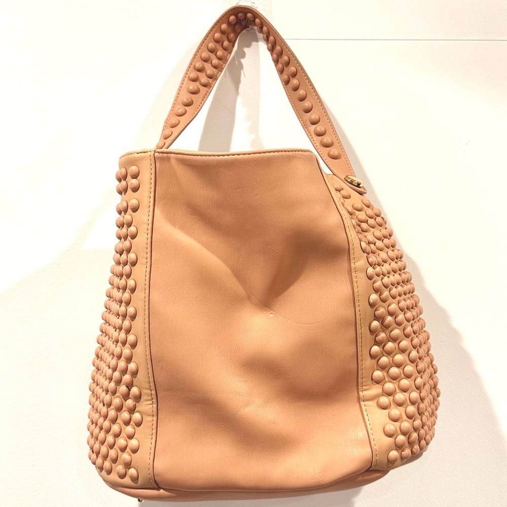 Drux Lux Studded Shoulder Handbag